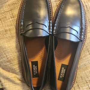 G.H BASS new Men's Black Loafers